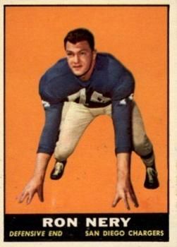 Ron Nery 1961 Topps #172 Sports Card