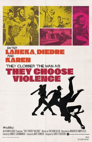 They Choose Violence #3 (Cvr B Chris Ferguson & Mauricio Campetella Blaxploitation Film Homage Variant)