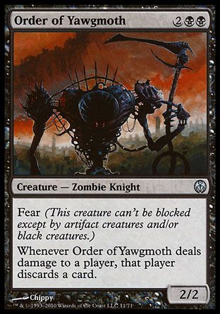 Order of Yawgmoth (Phyrexia vs. The Coalition) Trading Card