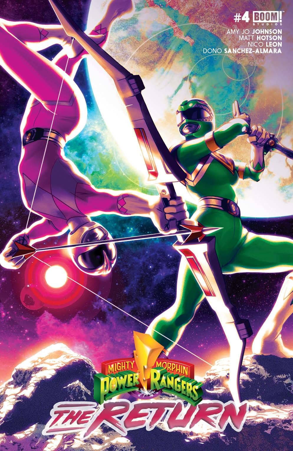 Mighty Morphin Power Rangers: The Return #4 Comic