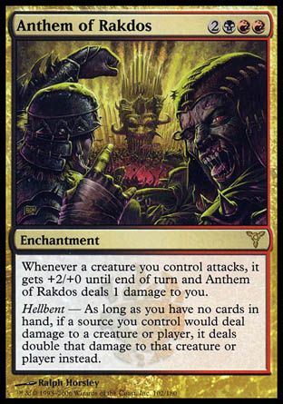 Anthem of Rakdos (Dissension) Trading Card