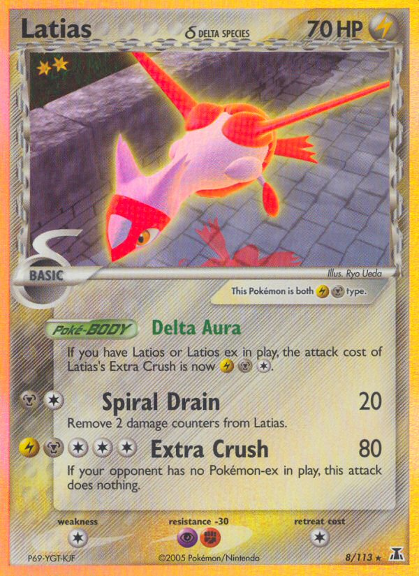 Latias δ (8/113) - Delta Species Pokémon Card