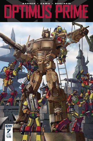 Optimus Prime #7 (Subscription Variant A)