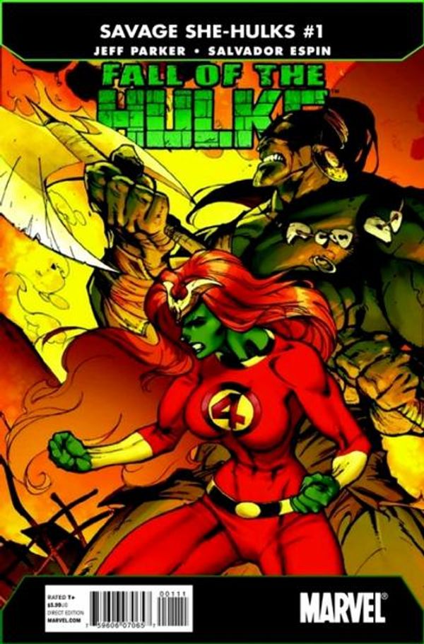 Fall of the Hulks: The Savage She-hulks #1