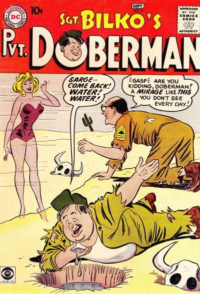 Sgt. Bilko's Pvt. Doberman #8 Comic