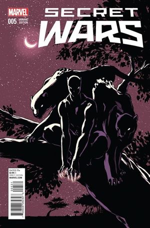 Secret Wars #5 (Campbell Variant)
