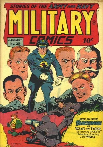 Military Comics #25 Comic