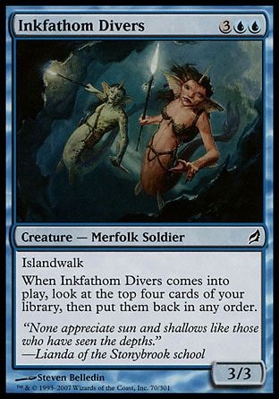 Inkfathom Divers (Lorwyn) Trading Card