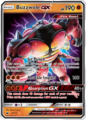 Buzzwole GX (57/111) - Crimson Invasion