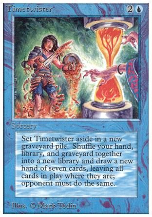 Timetwister (Unlimited) Trading Card