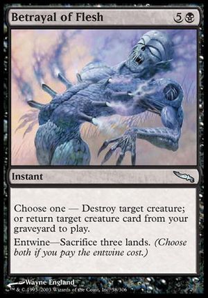 Betrayal of Flesh (Mirrodin)