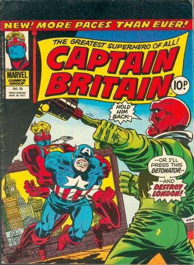 Captain Britain #25 Comic