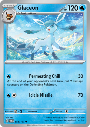 Glaceon (54/167) - Twilight Masquerade