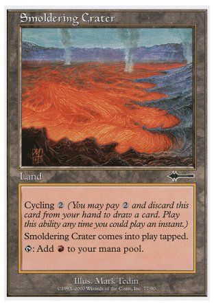 Smoldering Crater (Beatdown) Trading Card