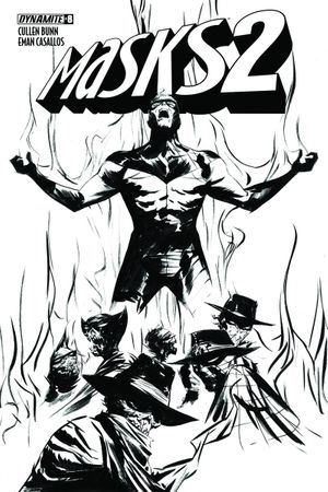 Masks 2 #8 (Cover F 20 Copy Lee B&amp;amp;amp;w Cover)