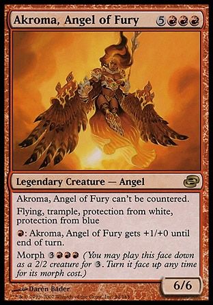 Akroma, Angel of Fury (Planar Chaos) Trading Card