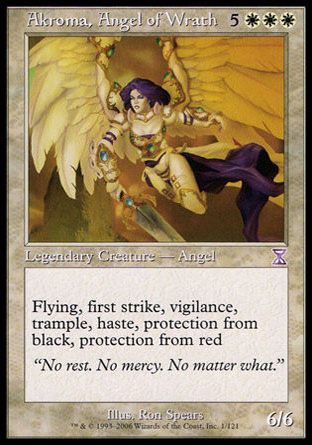 Akroma, Angel of Wrath (Time Spiral) Trading Card