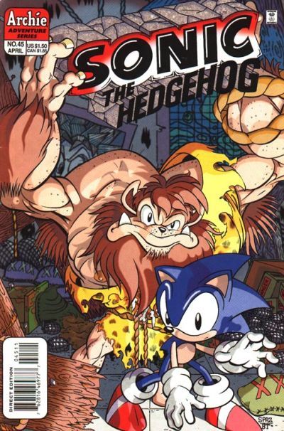 Sonic the Hedgehog #45 Comic