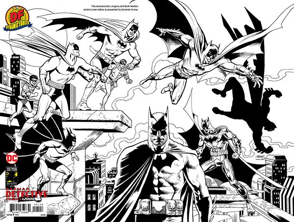 Detective Comics #1000 (Dynamic Forces Black & White Edition)