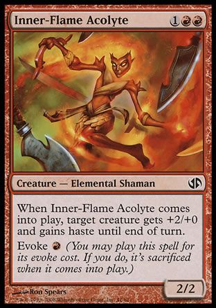 Inner-Flame Acolyte (Jace vs. Chandra) Trading Card