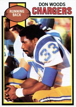 Don Woods 1979 Topps #187 Sports Card