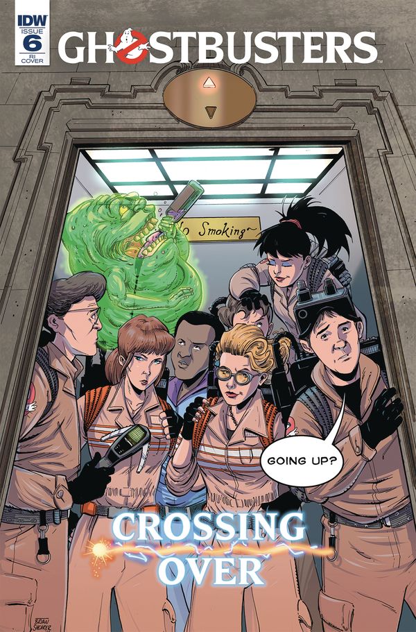 Ghostbusters: Crossing Over #6 (10 Copy Cover Shearer)