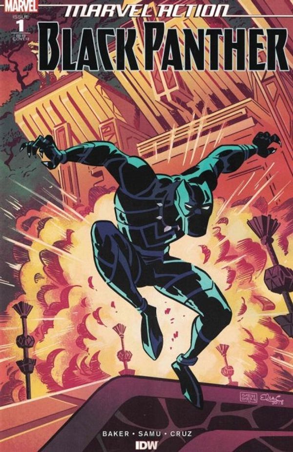 Marvel Action: Black Panther #1 (25 Copy Cover Charretier)