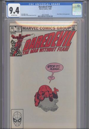 Details about   " Daredevil " # 187 BX113 1st Stone cameo NM 1982 Marvel 