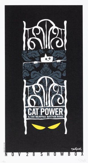 Cat Power The Showbox 2006 Concert Poster