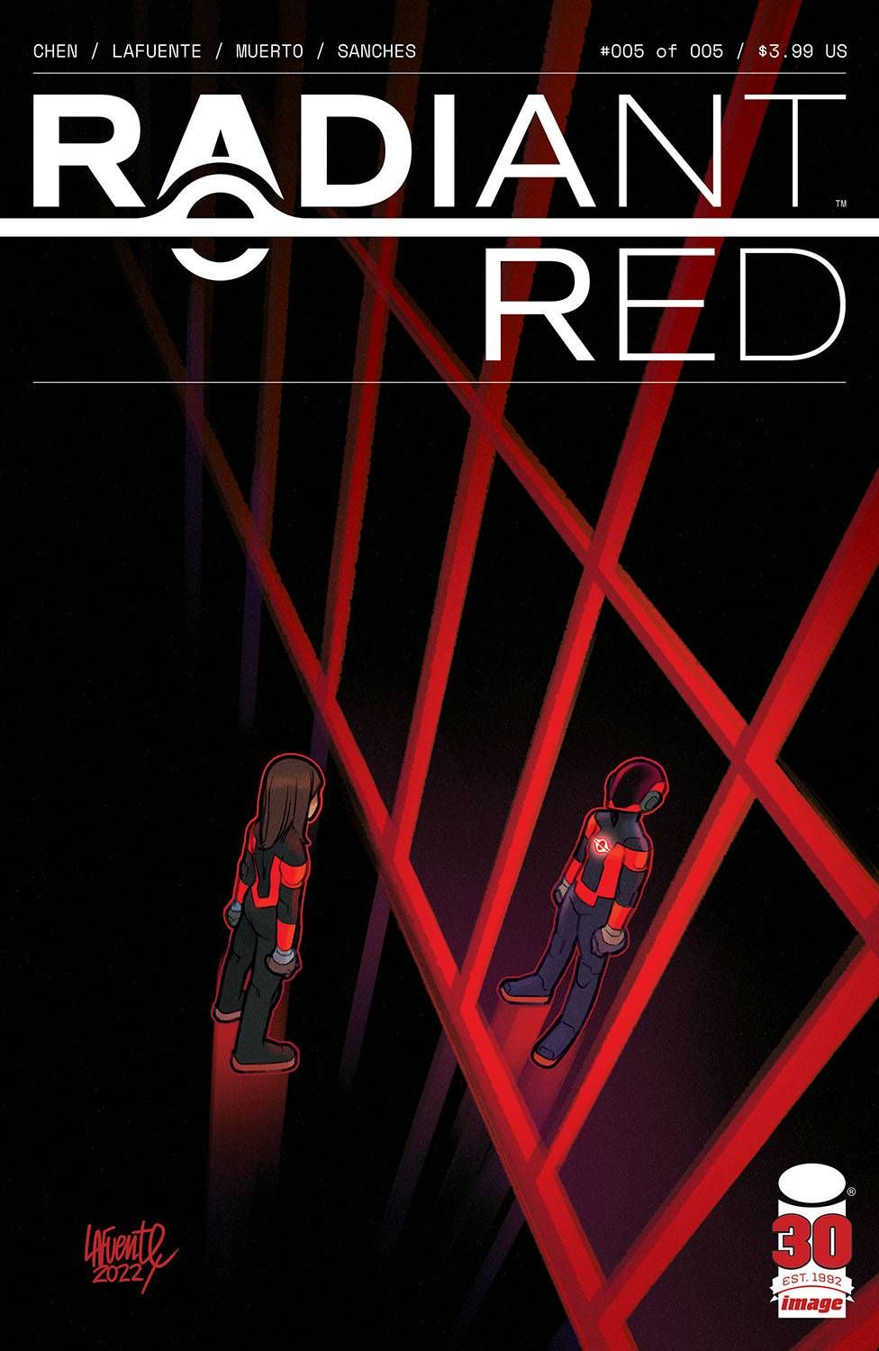 Radiant Red #5 Comic