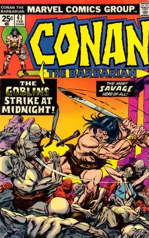 Conan the Barbarian #47 (Pizzazz Insert Variant)
