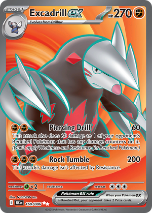 Excadrill ex (160/86) - Black Bolt