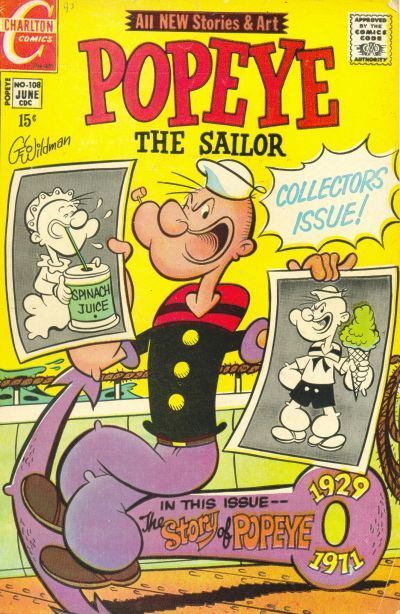 Popeye #108 Comic