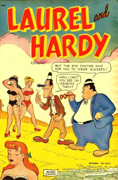 Laurel and Hardy #3 Comic