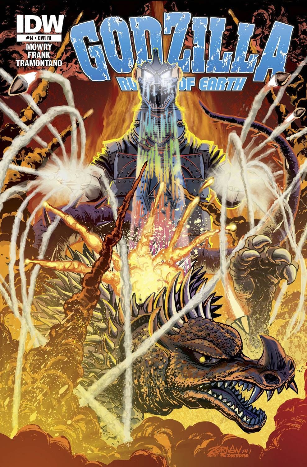 Godzilla: Rulers of the Earth #14 Comic