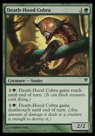 Death-Hood Cobra (Jace vs. Vraska) Trading Card