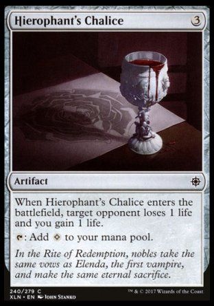 Hierophant's Chalice (Ixalan) Trading Card