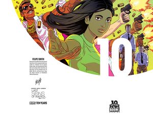 Last Sons Of America #1 (10 Years Stelfreeze Variant)