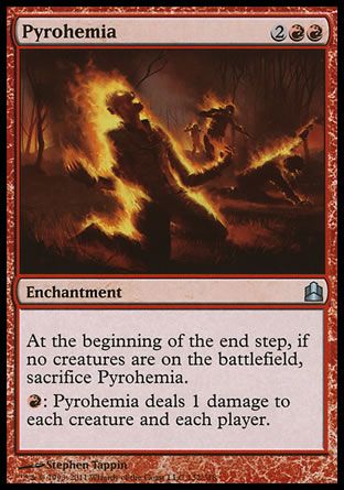 Pyrohemia (MTG Commander) Trading Card