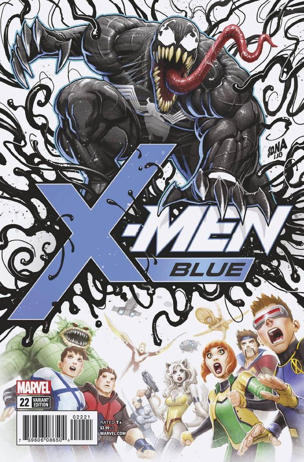 X-men Blue #22 (Nakayama Poison X Variant Leg)