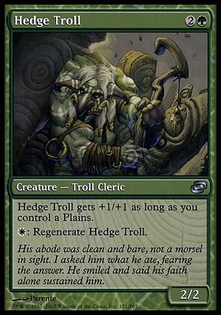 Hedge Troll (Planar Chaos) Trading Card