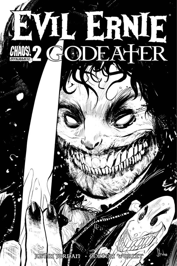 Evil Ernie: Godeater #2 (Cover C 10 Copy B&w Cover)