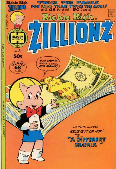 Richie Rich Zillionz #3 Comic