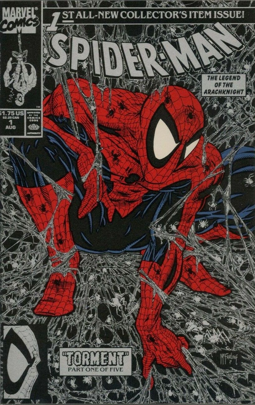 Spider-Man 1 1st All New Collector’s Item Issue By Todd McFarlane Torment Part 1