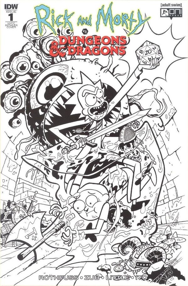 Rick and Morty Vs. Dungeons and Dragons #1 (NYCC Retailer Edition)