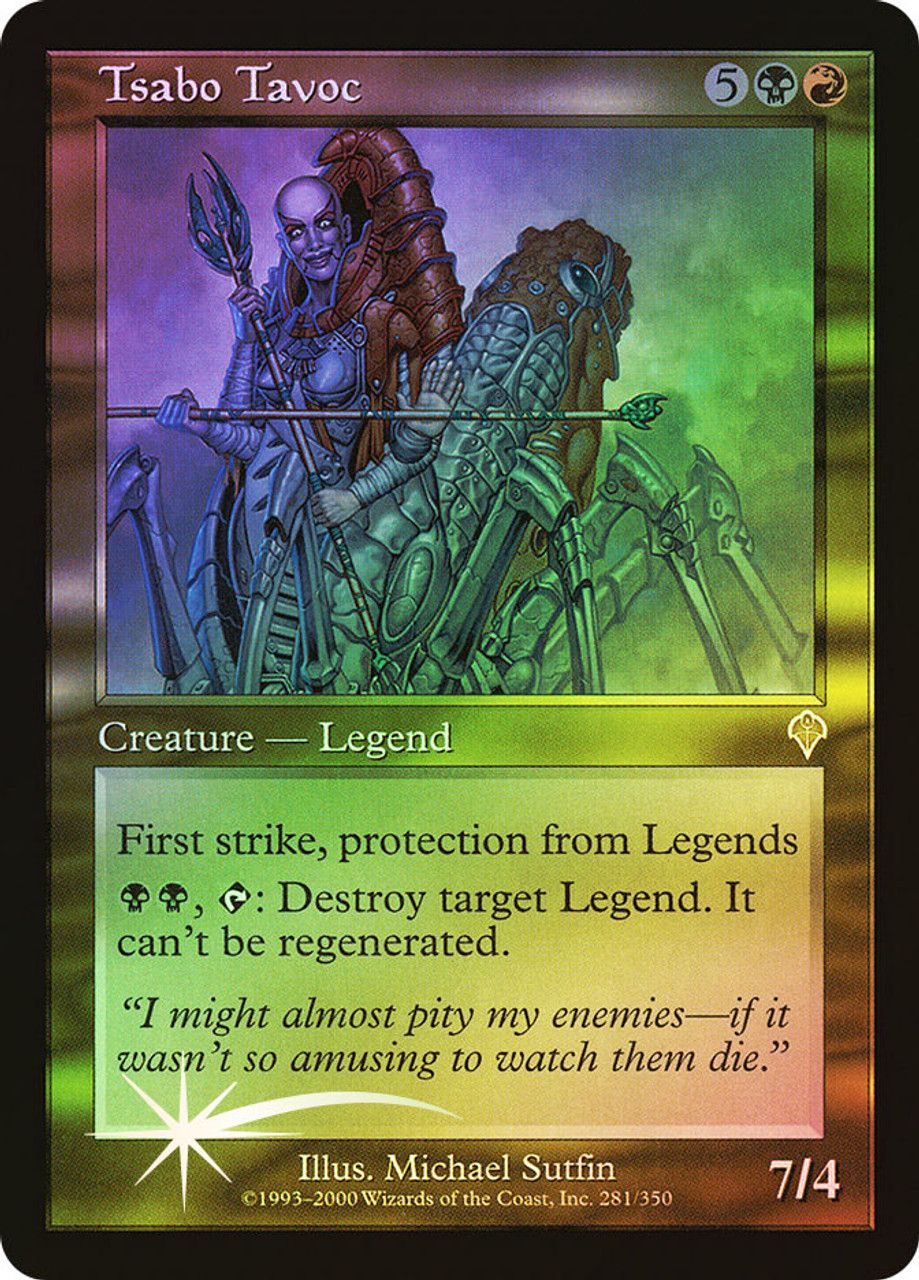 Tsabo Tavoc (Invasion - Foil) Trading Card