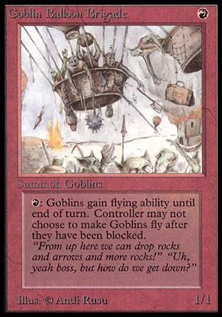 Goblin Balloon Brigade (Beta) Trading Card