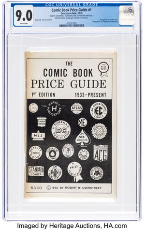 Overstreet Comic Book Price Guide #1