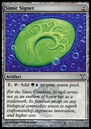 Simic Signet (Dissension) Trading Card