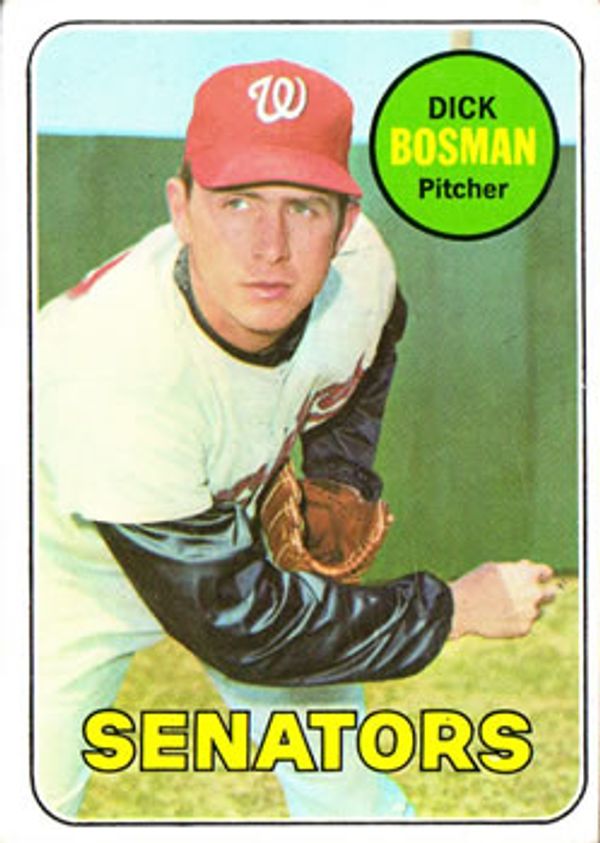 Dick Bosman 1969 Topps #607